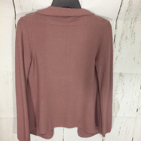 J Jill Pink Open Front Cardigan Sweater Petite XS - Picture 2 of 4